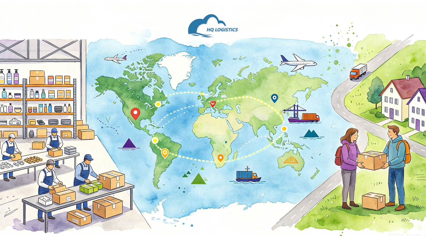 Europe Special Goods Shipping Line Upgraded
