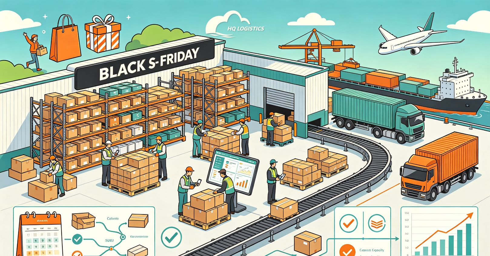 Why Smart Shopify Sellers Start Preparing for Black Friday Before Freight Rates Rise