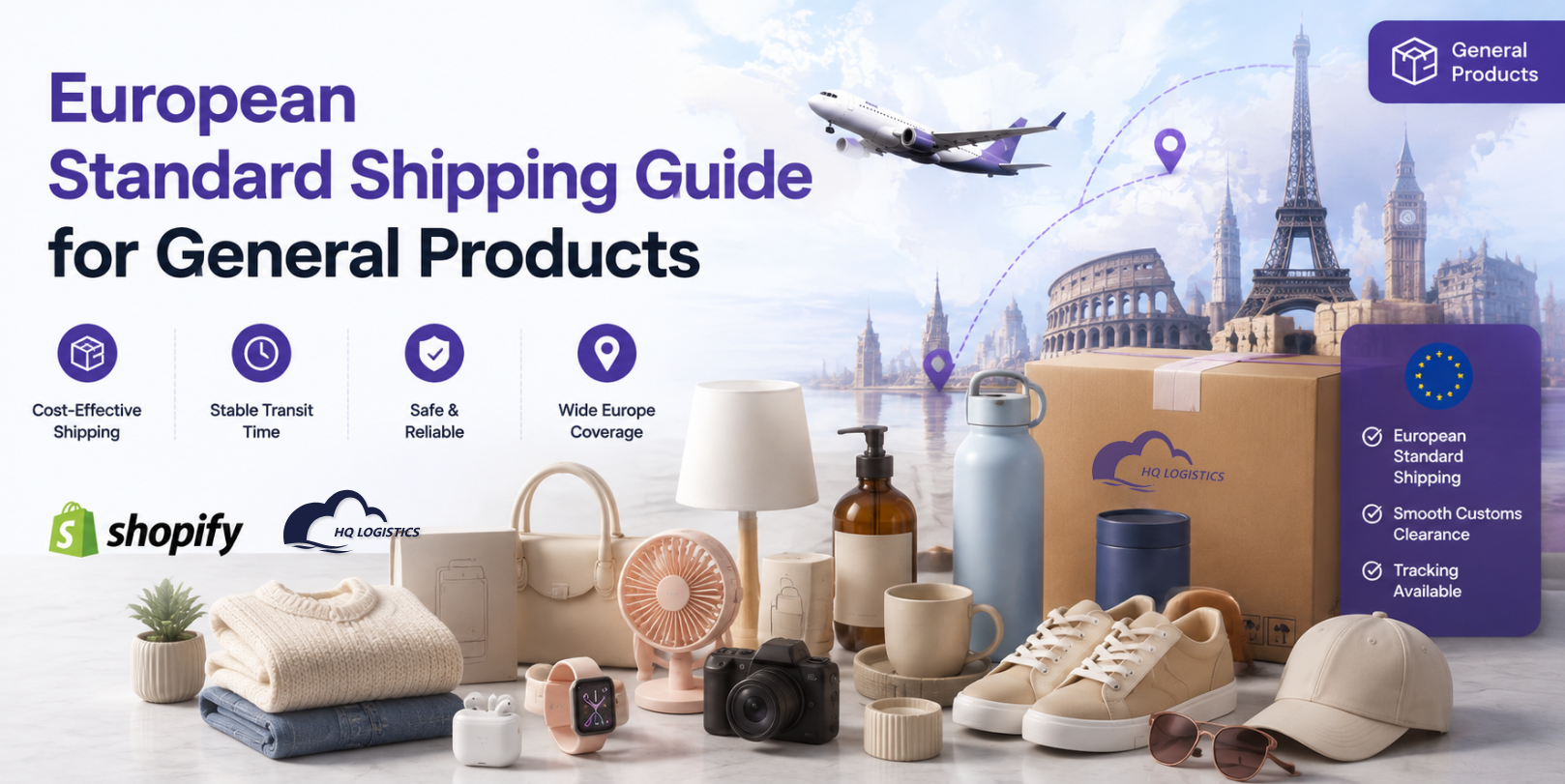 European Standard Shipping Guide for General Products