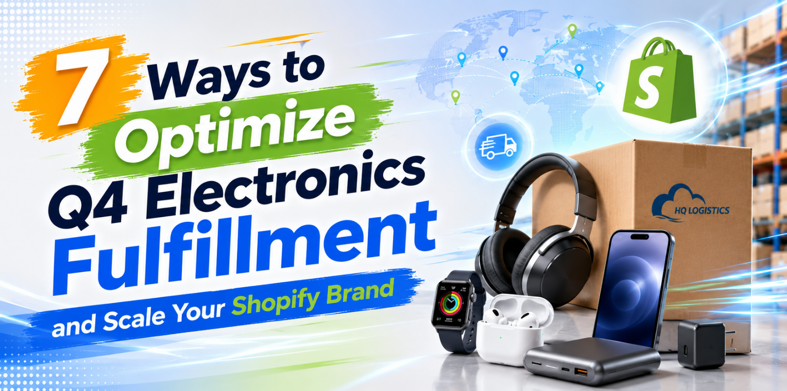 7 Ways to Optimize Q4 Electronics Fulfillment and Scale Your Shopify Brand